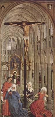 Rogier van der Weyden Crucifixion in a Church (mk08) Spain oil painting art